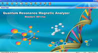 Spanish Bio Quantum Magnetic Resonance Health Analyzer Mini size,Black color AH-Q5